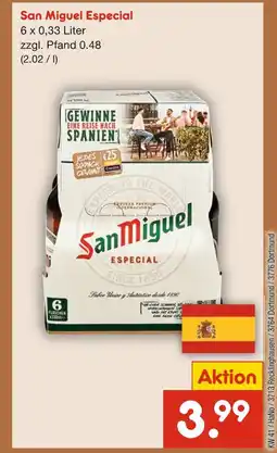 Netto Marken-Discount San miguel especial Angebot