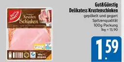 Edeka Gut&günstig delikatess krustenschinken Angebot