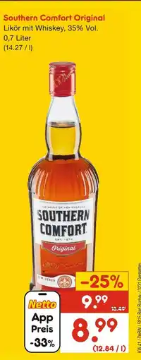 Netto Marken-Discount Southern comfort southern comfort original Angebot