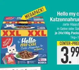 Edeka Gut&günstig hello my cat katzennahrung Angebot