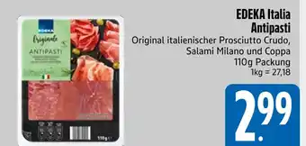 Edeka Edeka italia original italienischer prosciutto crudo Angebot
