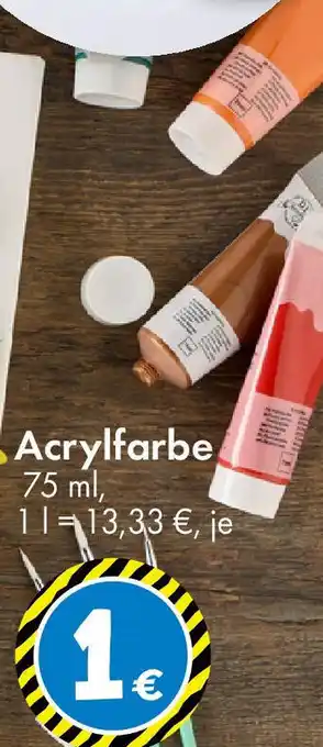 TEDi Acrylfarbe Angebot