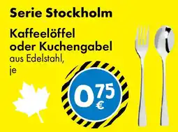 TEDi Nivella Kaffeelöffel oder Kuchengabel Angebot