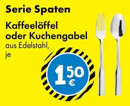 TEDi Nivella Serie Spaten Kaffeelöffel oder Kuchengabel Angebot