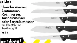 TEDi Nivella Exclusive Line Fleischermesser, Brotmesser, Kochmesser, Ausbeinmesser oder Santokumesser Angebot