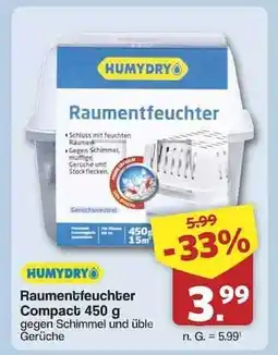 Famila Nord Ost HUMYDRY Raumentfeuchter Compact 450 g Angebot