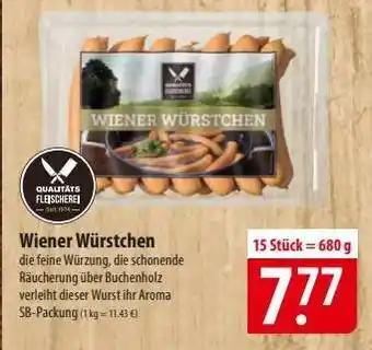 Famila Nord Ost Wiener Würstchen Angebot