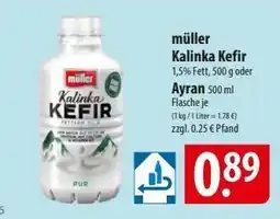 Famila Nord Ost Müller Kalinka Kefir Angebot