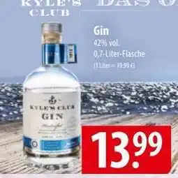 Famila Nord Ost Kyle's Club Gin Angebot