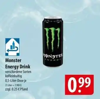 Famila Nord Ost Monster energy drink Angebot