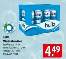 Famila Nord Ost Hella Mineralwasser Angebot