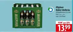 Famila Nord Ost Allgäuer Büble Edelbräu Angebot