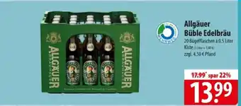 Famila Nord Ost Allgäuer Büble Edelbräu Angebot