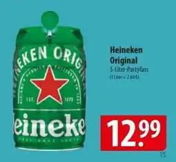 Famila Nord Ost Heineken Original 5-Liter-Partyfass Angebot