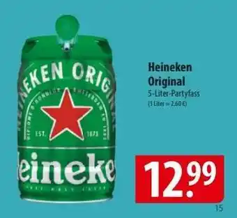 Famila Nord Ost Heineken Original 5-Liter-Partyfass Angebot