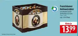 Famila Nord Ost Franziskaner Hefeweissbier Angebot