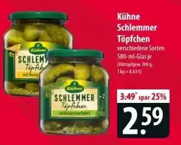 Famila Nord Ost Kühne Schlemmer-Töpfchen Angebot