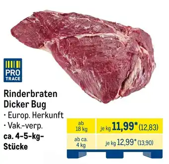 METRO Rinderbraten Dicker Bug Angebot