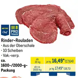 METRO Rinder-Rouladen Angebot