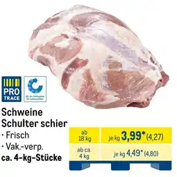 METRO Schweine Schulter schier Angebot