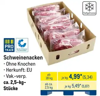 METRO Schweinenacken Angebot
