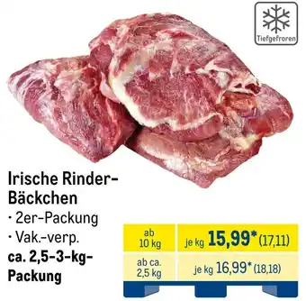 METRO Irische Rinder- Bäckchen Angebot
