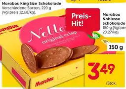 Rusta Marabou King Size Schokolade Angebot