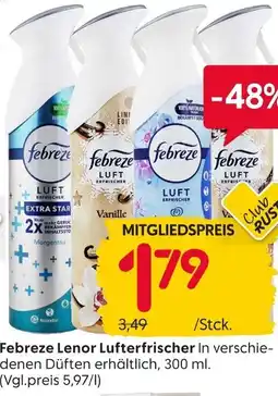 Rusta Febreze Lenor Lufterfrischer Angebot
