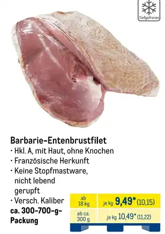 METRO Barbarie-Entenbrustfilet Angebot