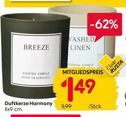 Rusta Duftkerze harmony Angebot