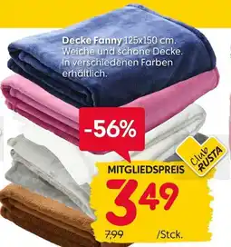 Rusta Decke Fanny 125x150 cm Angebot