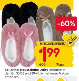 Rusta Ballerina-Hausschuhe Daisy Angebot