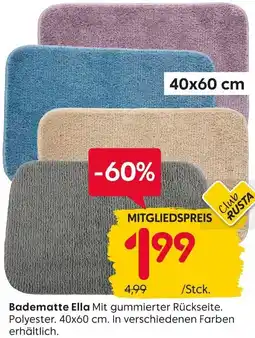 Rusta Badematte Ella Angebot