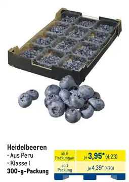 METRO Heidelbeeren Angebot