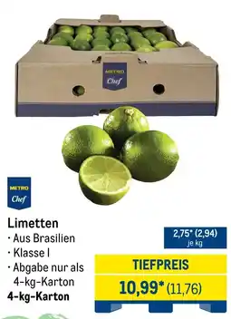 METRO METRO Chef Limetten Angebot