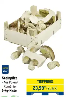 METRO METRO Chef Steinpilze Angebot