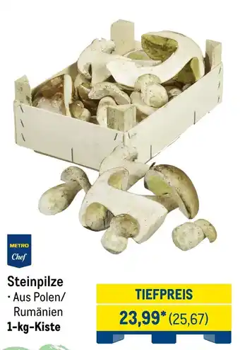 METRO METRO Chef Steinpilze Angebot