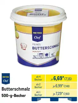 METRO METRO Chef Butterschmalz Angebot