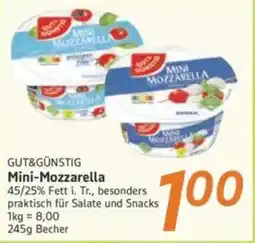 inkoop GUT&GÜNSTIG Mini-Mozzarella Angebot