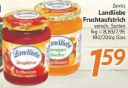 inkoop Zentis Landliebe Fruchtaufstrich Angebot