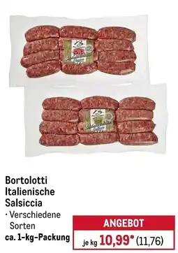 METRO Bortolotti Italienische Salsiccia Angebot