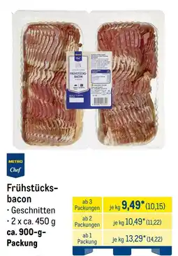 METRO METRO Chef Frühstücksbacon Angebot