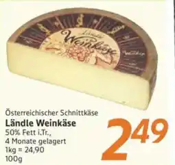 inkoop Ländle Weinkäse Angebot