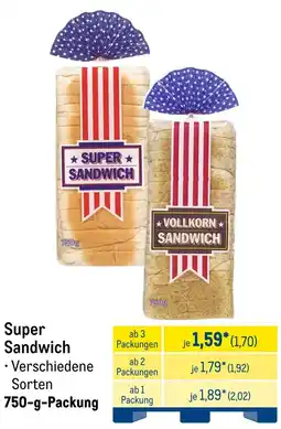 METRO Super Sandwich Angebot