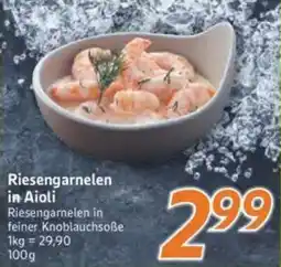 inkoop Riesengarnelen in Aioli Angebot