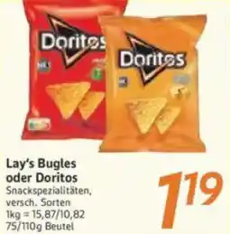 inkoop Lay's Bugles oder Doritos Angebot