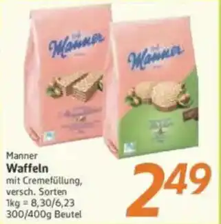 inkoop Manner Waffeln Angebot