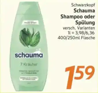 inkoop Schwarzkopf Schauma Shampoo oder Spülung Angebot