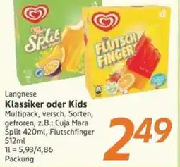 inkoop Langnese Klassiker oder Kids Angebot