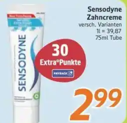 inkoop Sensodyne Zahncreme Angebot